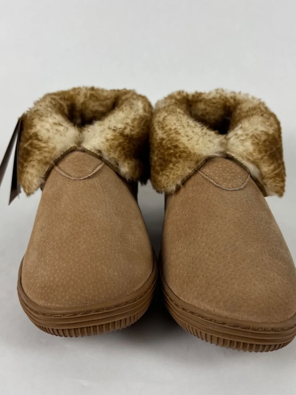 LAMO, bootie slippers, in chestnut, Men's Size 7